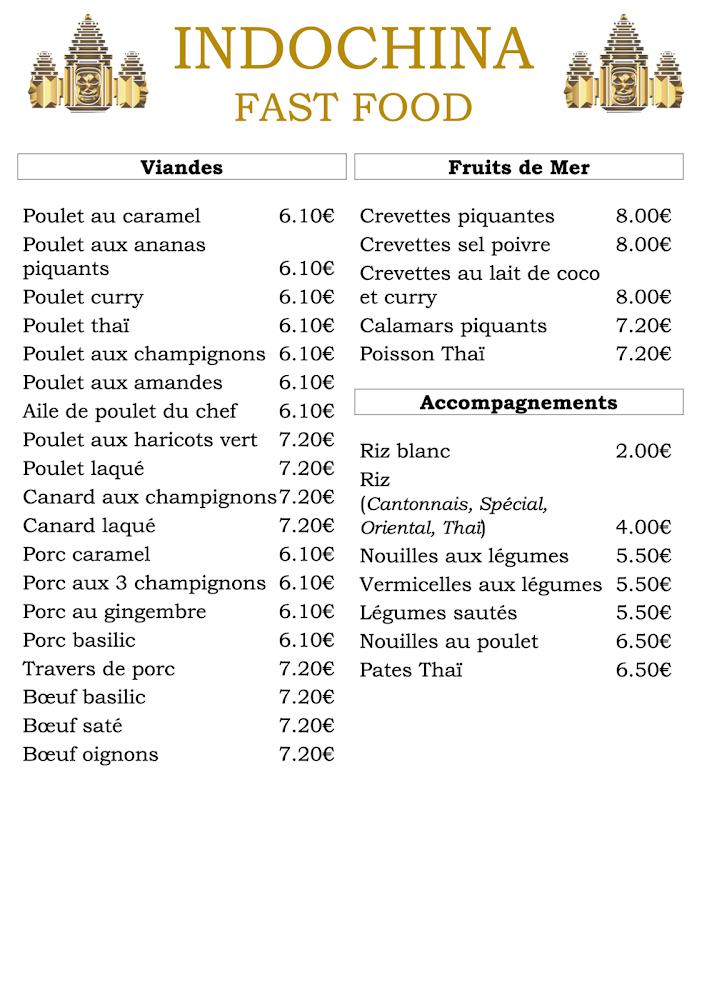 Indochina - Menu Image 2